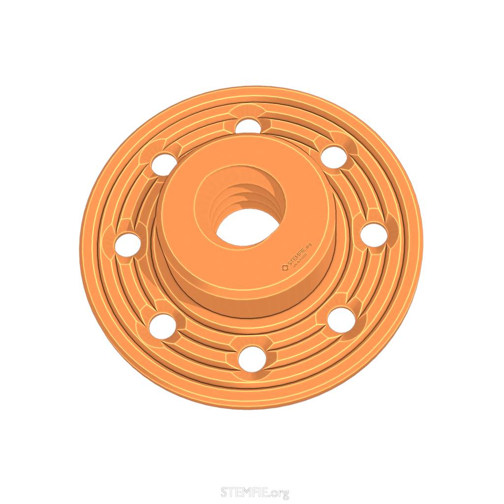 Fasteners - Nuts - Threaded - Adhesive-Mount